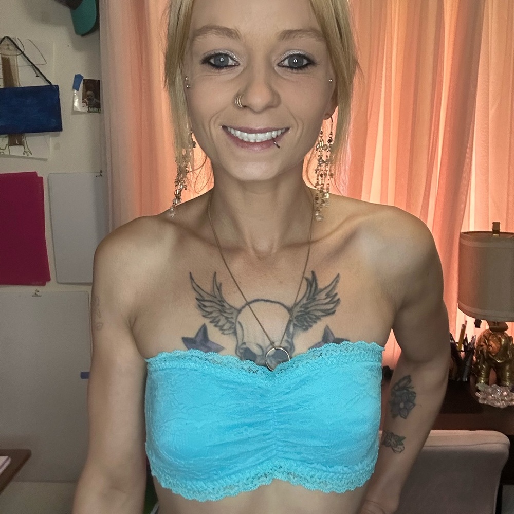 Anemone Blue Bandeau Intimates & Sleepwear